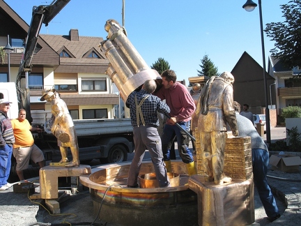 Brunnen-Aufstellung 19.9.2005-53