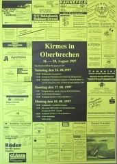 Kirmesplakat 1997