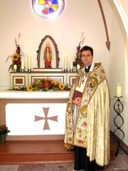 Pfarrer  A.Sturm Einweihung Eichkapelle 2.9.2007